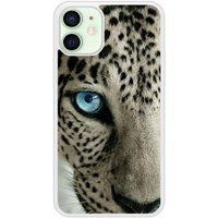 Apple iPhone 12 Oeil de leopard Verstevigd hoesje met sublimatie bedrukking