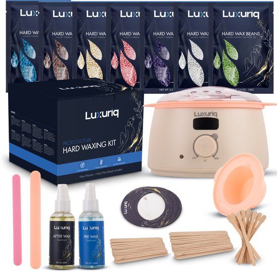 Luxuriq® Professionele Wax Apparaat SET Beige