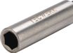 TECWERK Bithouder 1/4 inch F 6,3 1/4 inch C 6,3 magneet L.60mm