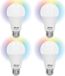 Alecto SMART-BULB10 4-PACK - Smart Verlichting - Wifi LED lamp - Energiezuinig - 4 stuks