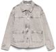 Vero Moda VMJAMIE Denim Shacket Jas Dames M Lichtgrijs Denim