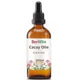 Berivita Cacay Olie 100ml Pipetfles Glas - Puur en Koudgeperst - Huidolie en Haarolie