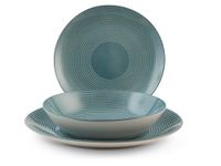 H&H Servizio Tavola 18 Pezzi Echo Forma Coupe