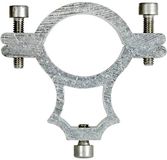 Merkloos / Sans marque Wan GmbH LNB Bevestigingsklem - Satelliet Klem - Schotel Monteren - Voor 40mm LNB - 6x15.5x9 cm - Zilver