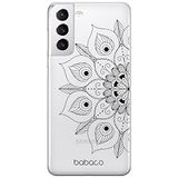 ERT GROUP mobiel telefoonhoesje voor Samsung S21 origineel en officieel erkend Babaco patroon Mandalas 002 optimaal aangepast aan de vorm van de mobiele telefoon, gedeeltelijk bedrukt