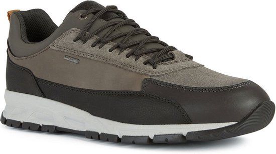 Geox Delray Abx Sneakers - Dark Coffee / Dove Grey - EU 42 - Men