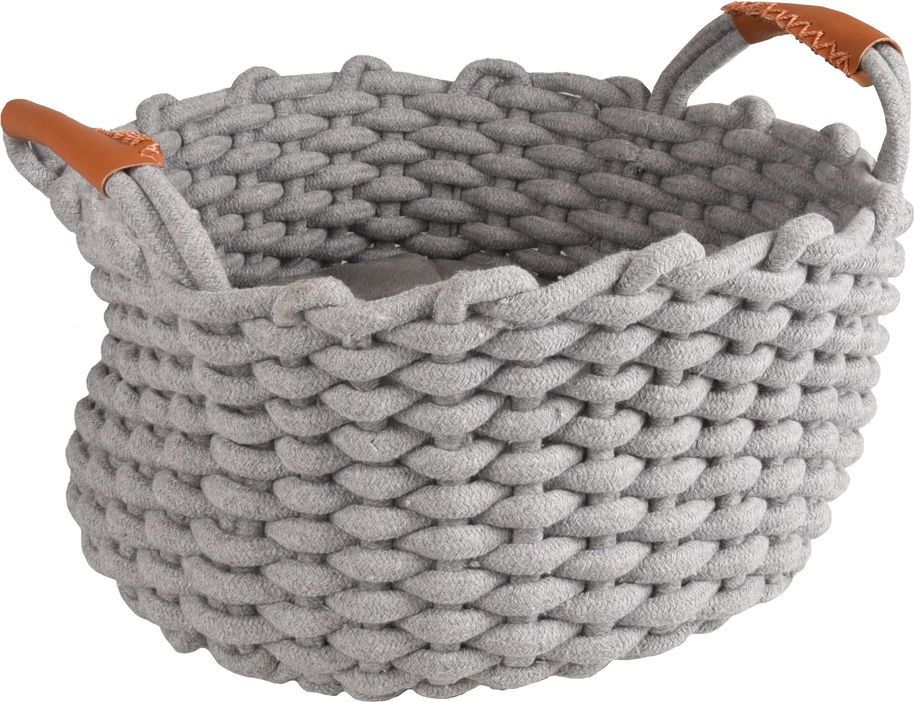 FLAMINGO Kattenmand Enya Rond + Kussen Grijs Dia. 34x18cm
