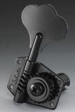 Schaller bas mechanieken BML 4L zwart Chrome, BMBCL - Basgitaar stemmechaniek