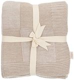 Homemania Deken, CA18002_BEIGE, Beige, Eén maat