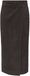 ONLY Onlmira Only Onlmira Hw Faux Suede Lon Wrap Skirt After Dark | Zwart | Maat: XS