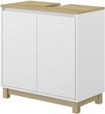 Vicco Livia Wastafelonderkast – 60 x 60 cm met 2 deuren Wit