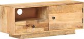 Maison Exclusive Meuble TV exclusif - Dimensions : 90 x 30 x 35 cm - Bois massif Mango