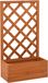 vidaXL Latwerkplantenbak 50x25x90 cm massief vurenhout oranje