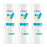 Dove Body Love Light Care hydraterende crème met Ceramide Restoring Serum Bodylotion voor alle huidtypes 3 x 400 ml