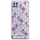 ERT GROUP mobiel telefoonhoesje voor Samsung A22 5G origineel en officieel erkend Babaco patroon Flamingo 003