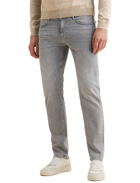 Vanguard Jeans VTR2602710-LGM Tapered Fit Regular Waist Rits Katoen Elastaan Grijs W32 X L34