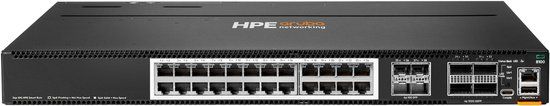 HPE Aruba Networking CX 8100 24x10G Base-T 4x10G SFP+ 4x40/100G QSFP28 FB 3Fan 2AC PSU Sw Bdl Managed L3 10G Ethernet (100/1000/10000) 1U