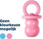 KONG Puppy Binkie S - Kauwspeelgoed - Groen/Wit
