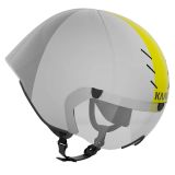 Kask Mistral Fietshelm Wit/Zilver Unisex M