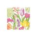 Caspari Spring Flower Show Papieren Cocktail Servetten - 20 Per Doos