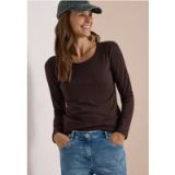 cecil Basic shirt met ronde hals – set van 2