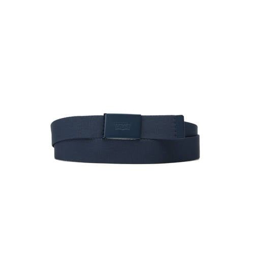 Levi's Tonal Batwing geweven riem - Donkerblauw