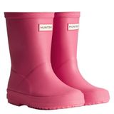 Hunter Original kids first wellington regenlaarzen met logo - roze