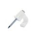 Chacon Lot de 100 clips de fixation 9 mm - Blanc