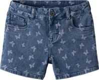 NAME IT Meisjes Bermuda shorts TKFSKY REG AOP DNM SHORTS TWO3555 NOOS