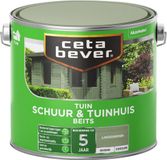 Cetabever Dekkend schuur & tuinhuis beits lindegroen 2,5l