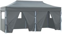 vidaXL Partytent, 291 x 580 x 315 cm, antraciet, Oxford-stof