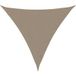 DESIGN IN Voile D'Ombrage Voile De Parasol Tissu Oxford Triangulaire 4,5x4,5x4,5 M Taupe