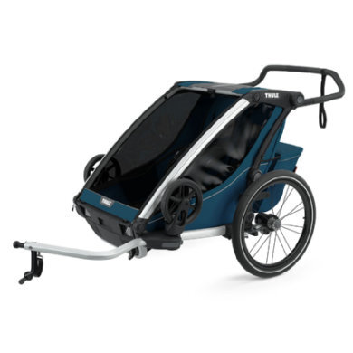 Thule Kinderfietskar Chariot Cross 2 Majolica Blauw