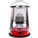 Perel Poêle à pétrole portable - 2600W - Rouge