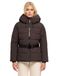 NAVAHOO Winterjas 'Wattewunder XIV' donkerbruin