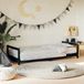 Maison Exclusive - Lit enfant, noir, 90x190 cm, pin massif