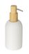 WENKO Zeepdispenser Mod. Altavalle, wit, polyresin, bamboe, 0.25L, 7.5x18x8 cm