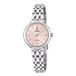 Festina F20744/2 Dames Polshorloge Zilverkleurig Staal Goudkleurige Wijzerplaat Saffierglas 5 ATM