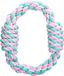 Nobleza Anneau de corde pour chien - Jouet en corde pour chien - Rose