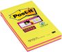 Post-it Memoblok 3m post-it 584 127x203mm ss lijn ass kl