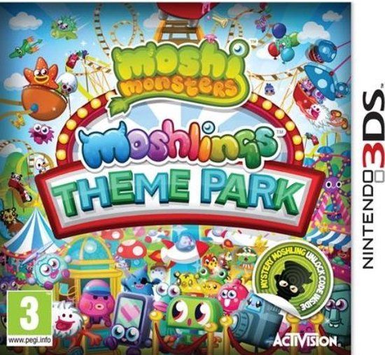 Moshi Monsters: Moshlings Theme Park - Nintendo 3DS