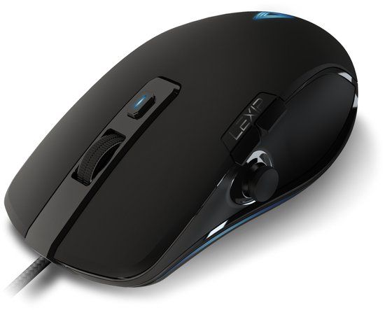 Lexip NP93 USB muis met duimjoystick