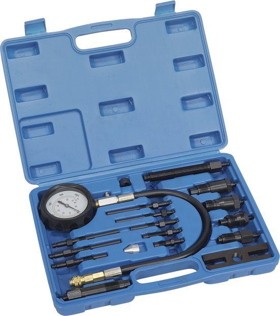 XPTools Bol Compressie tester set diesel 19 delig