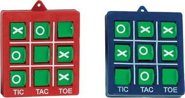 Unique Party 84704 - Noughts and Crosses Party Bag Fillers, Pack van 4