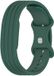 Strap-it Bracelet en silicone adapté pour Fitbit Air - Vert