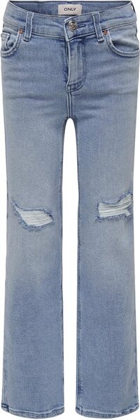 ONLY KOGJUICY WIDE LEG DEST DNM CRO557 Meisjes Jeans - Maat 140