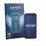 Savvies Screenprotector voor Oppo Reno 16 - Folie Beschermfolie transparant 18 Stuks