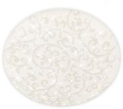 Briloner Nebo LED Plafondlamp met bloemenpatroon en sterrenhemel effect - Wit - Ø38 cm