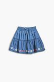 Desigual Skirt_tila, blauw, 4 jaar meisjes en meisjes, blauw, 4 jaar