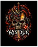 ARTY RISQUE DRAGON SKULL SKETCHBOOK FOR CREATIVE DRAWING